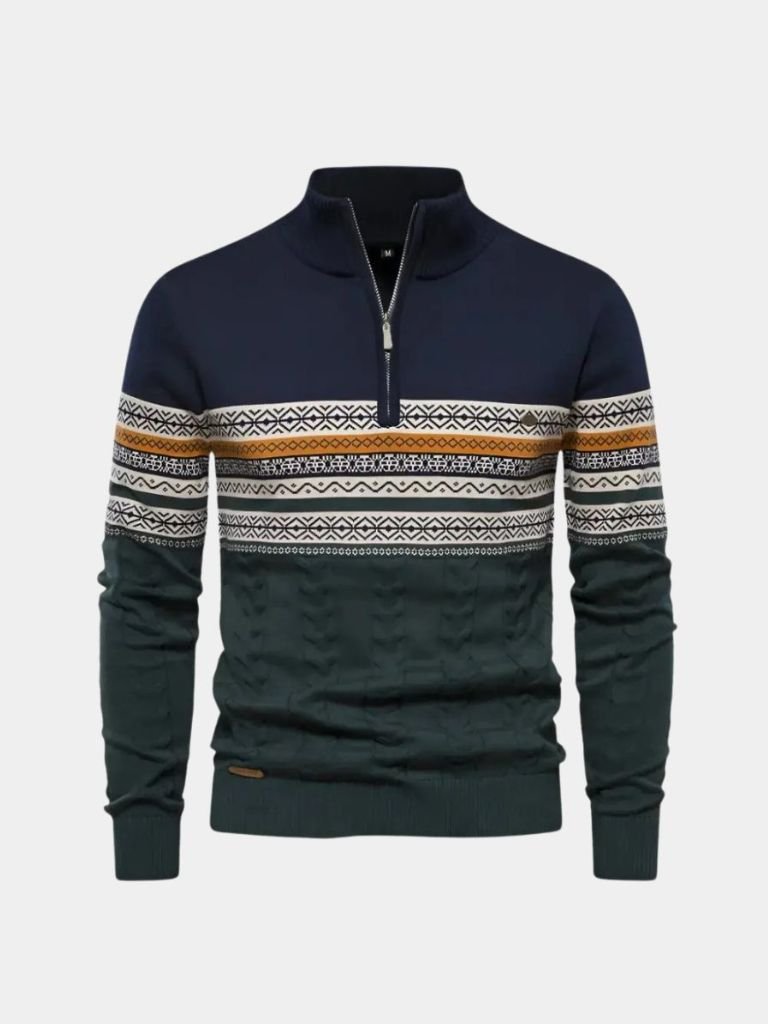 Half Zip Knit Pullover Sweater - North & Row