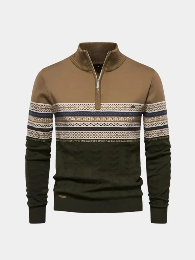 Half Zip Knit Pullover Sweater - North & Row