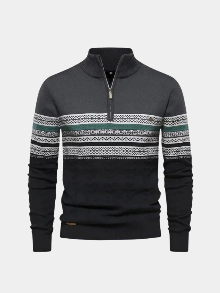Half Zip Knit Pullover Sweater - North & Row