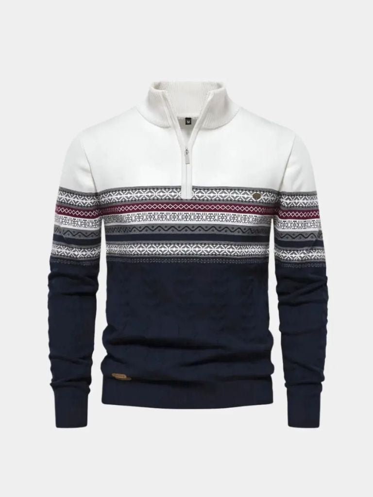 Half Zip Knit Pullover Sweater - North & Row