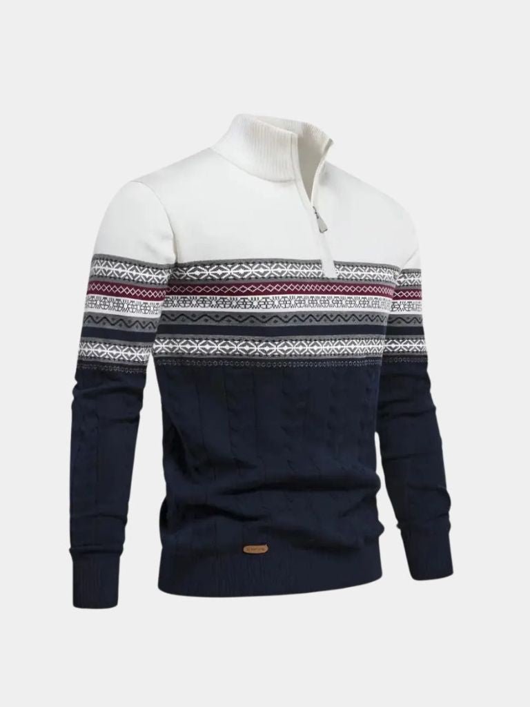 Half Zip Knit Pullover Sweater - North & Row