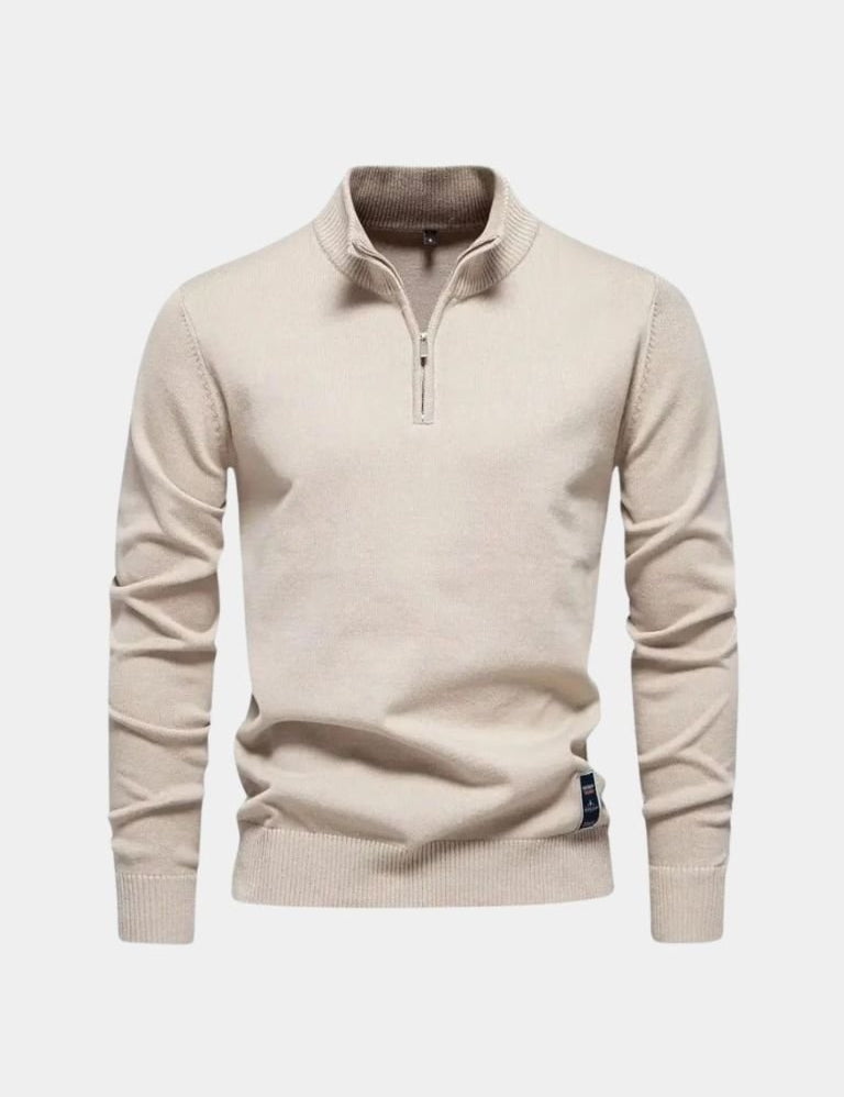 half-zip-knitwear-solid-color-cardigan-sweater-cross-crown-650851.jpg