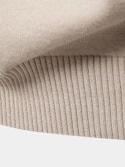 Half Zip Knitwear Solid Color Cardigan Sweater - North & Row