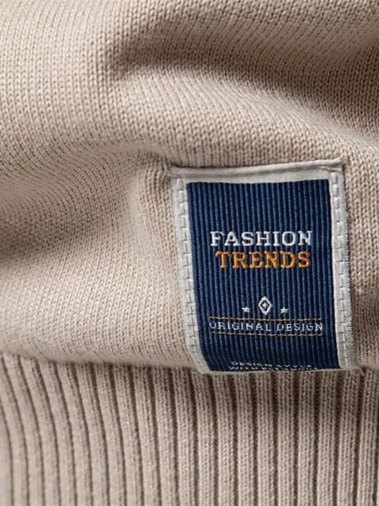 Half Zip Knitwear Solid Color Cardigan Sweater - North & Row