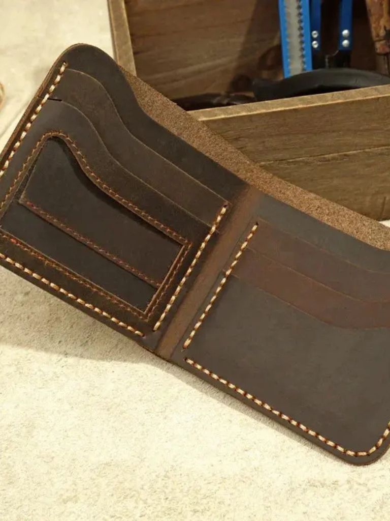 Handmade Vintage Leather Wallet - North & Row