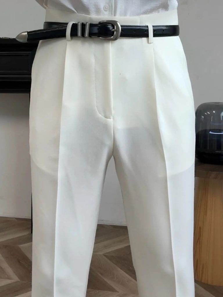 Hollywood Classic Trousers (Belt Included) - North & Row