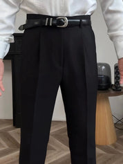 Hollywood Classic Trousers (Belt Included) - North & Row