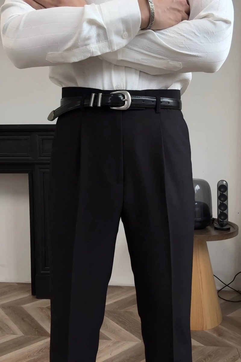 Hollywood Classic Trousers (Belt Included) - North & Row