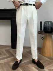 Hollywood Classic Trousers (Belt Included) - North & Row