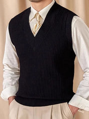 Knit Vest Waistcoat - North & Row