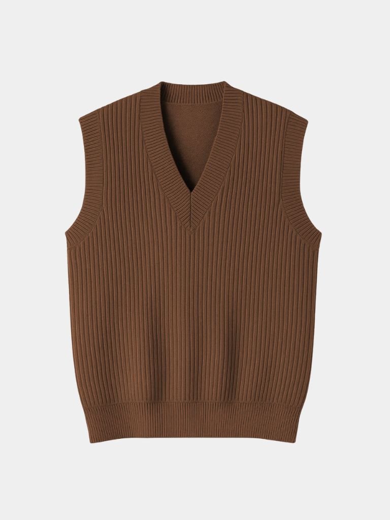 Knit Vest Waistcoat - North & Row