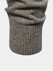 Knitted Stand Collar Cotton Cardigan - North & Row