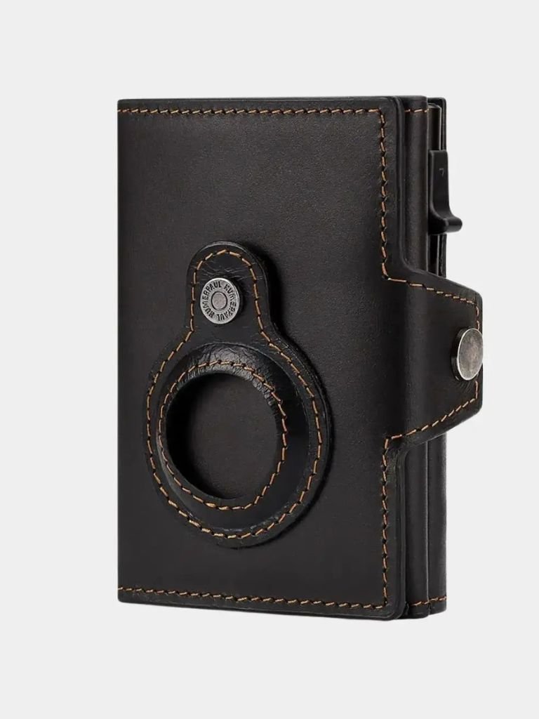 Leather Magnet Wallet Anti-Scam - North & Row