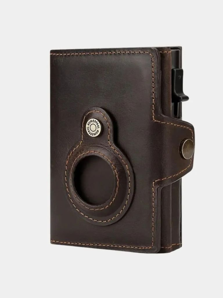 Leather Magnet Wallet Anti-Scam - North & Row