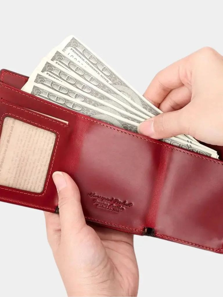 Leather Magnet Wallet Anti-Scam - North & Row