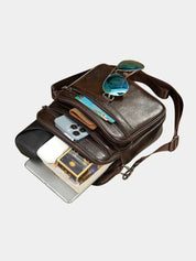 Leather Men's Shoulder Bag - North & Row