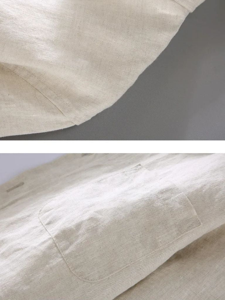 Long Sleeve Essential Linen Shirt - North & Row