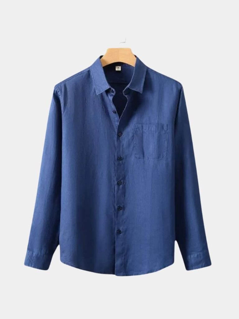 Long Sleeve Essential Linen Shirt - North & Row