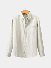 Long Sleeve Essential Linen Shirt - North & Row