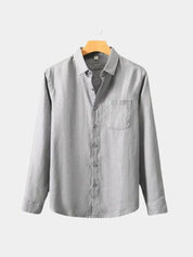 Long Sleeve Essential Linen Shirt - North & Row