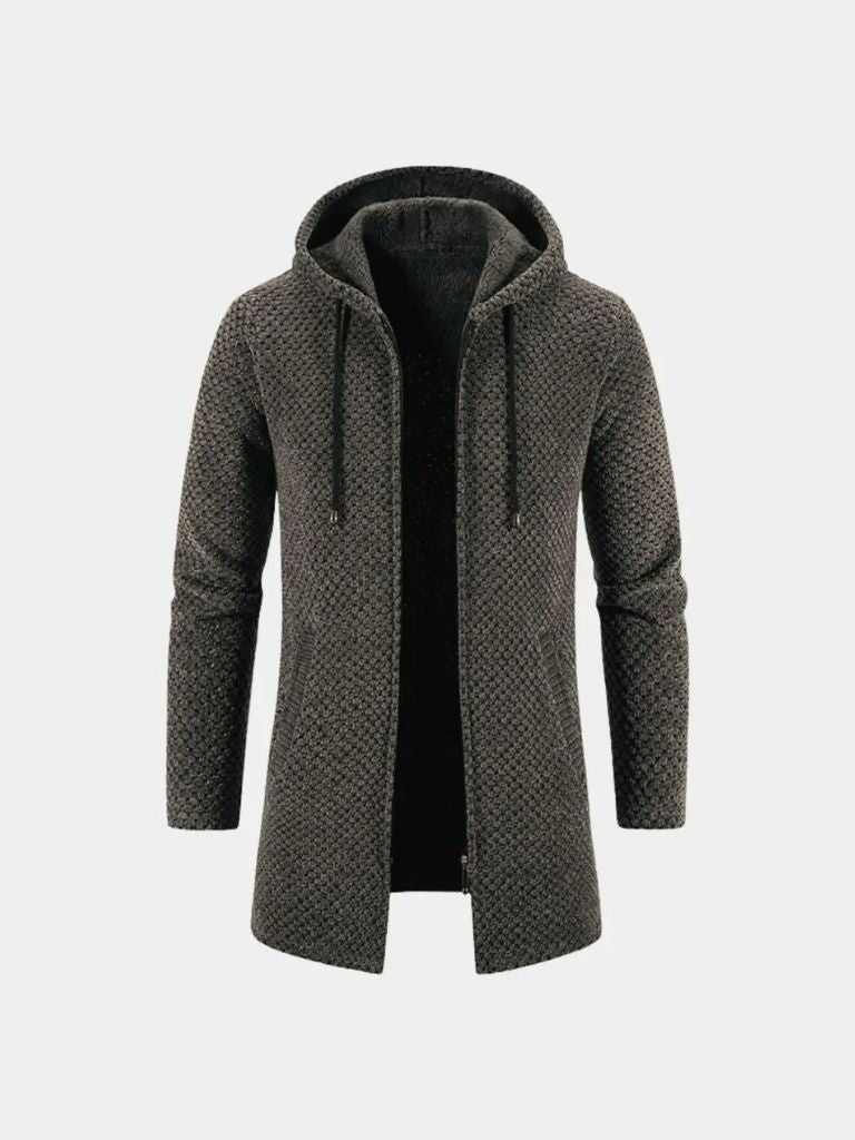 Lugano Knitted Hooded Winter Coat - North & Row