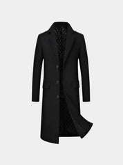 Mens Wool Blend Trench Coat - North & Row