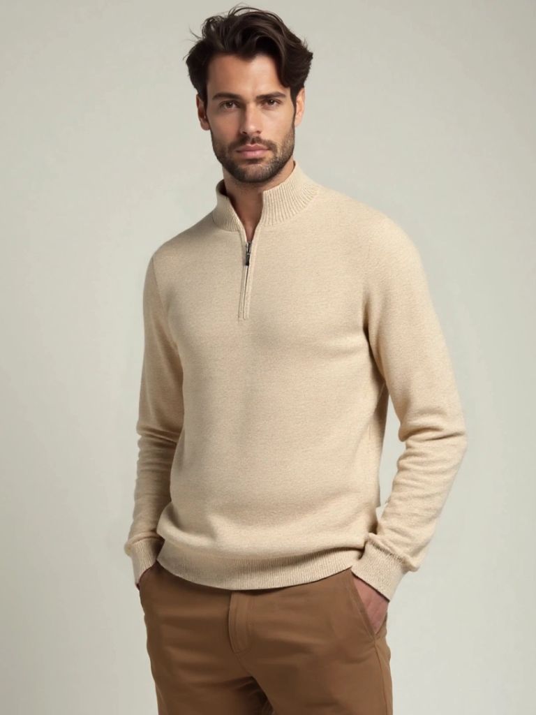Merino Half Zip Sweater - North & Row