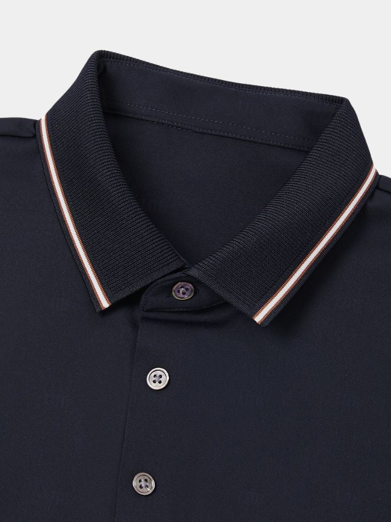 Midnight Trim Polo – North & Row