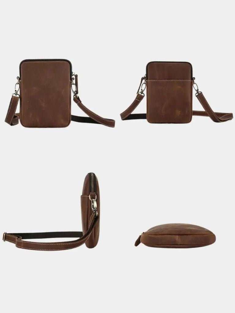 Minimalist Crossbody Leather Bag - North & Row