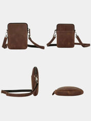 Minimalist Crossbody Leather Bag - North & Row