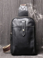Minimalist Leather Shoulder Bag - North & Row