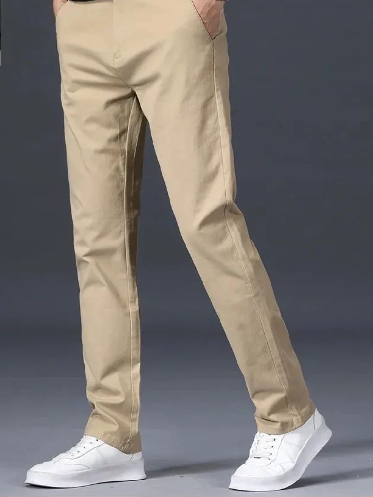 Minimalist Straight Trousers - North & Row