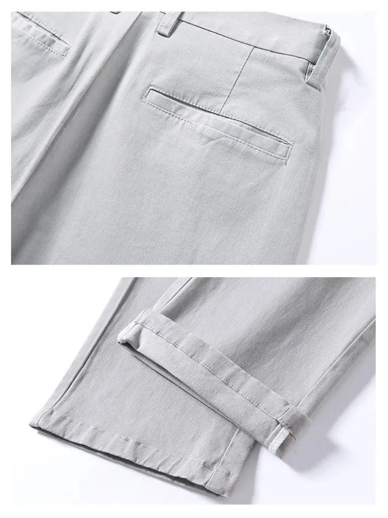 Minimalist Straight Trousers - North & Row