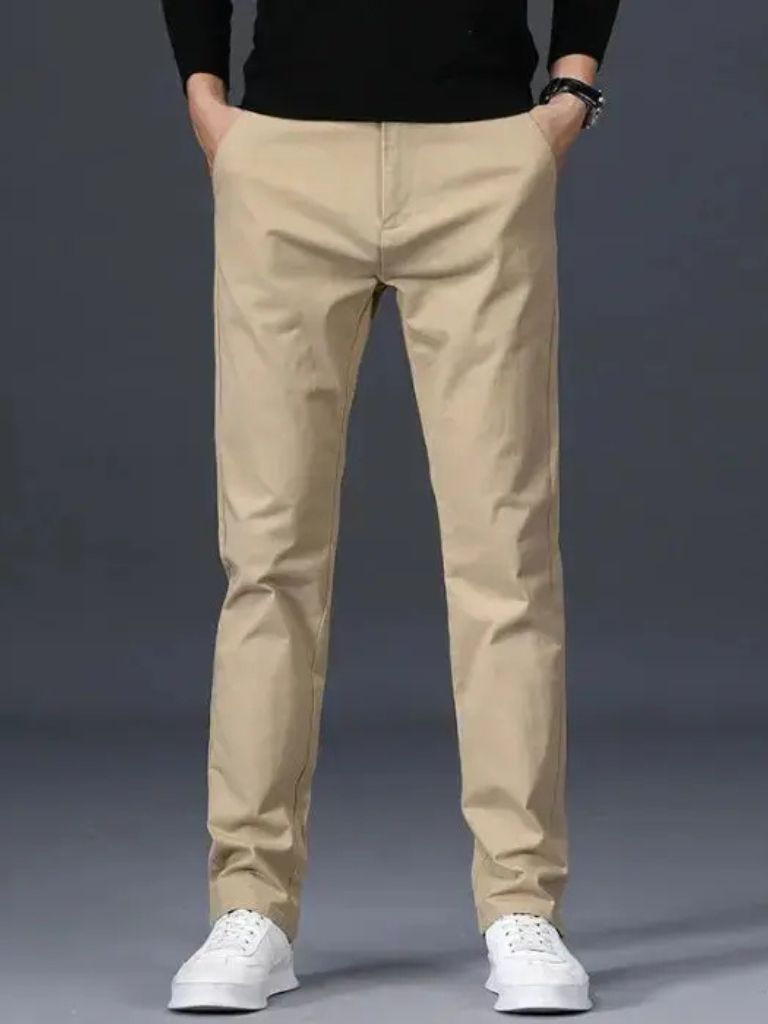 Minimalist Straight Trousers - North & Row