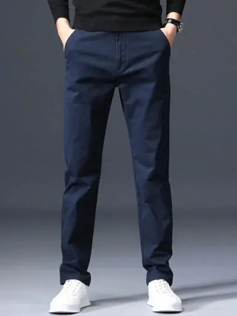 Minimalist Straight Trousers - North & Row