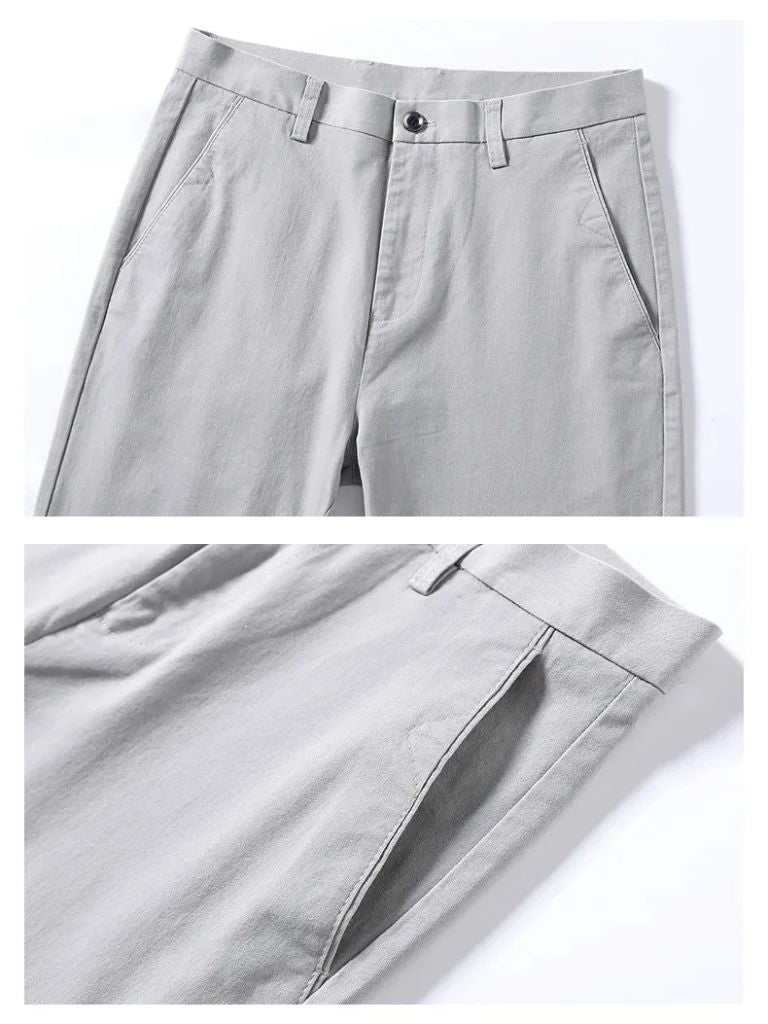 Minimalist Straight Trousers - North & Row
