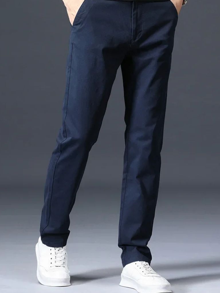 Minimalist Straight Trousers - North & Row