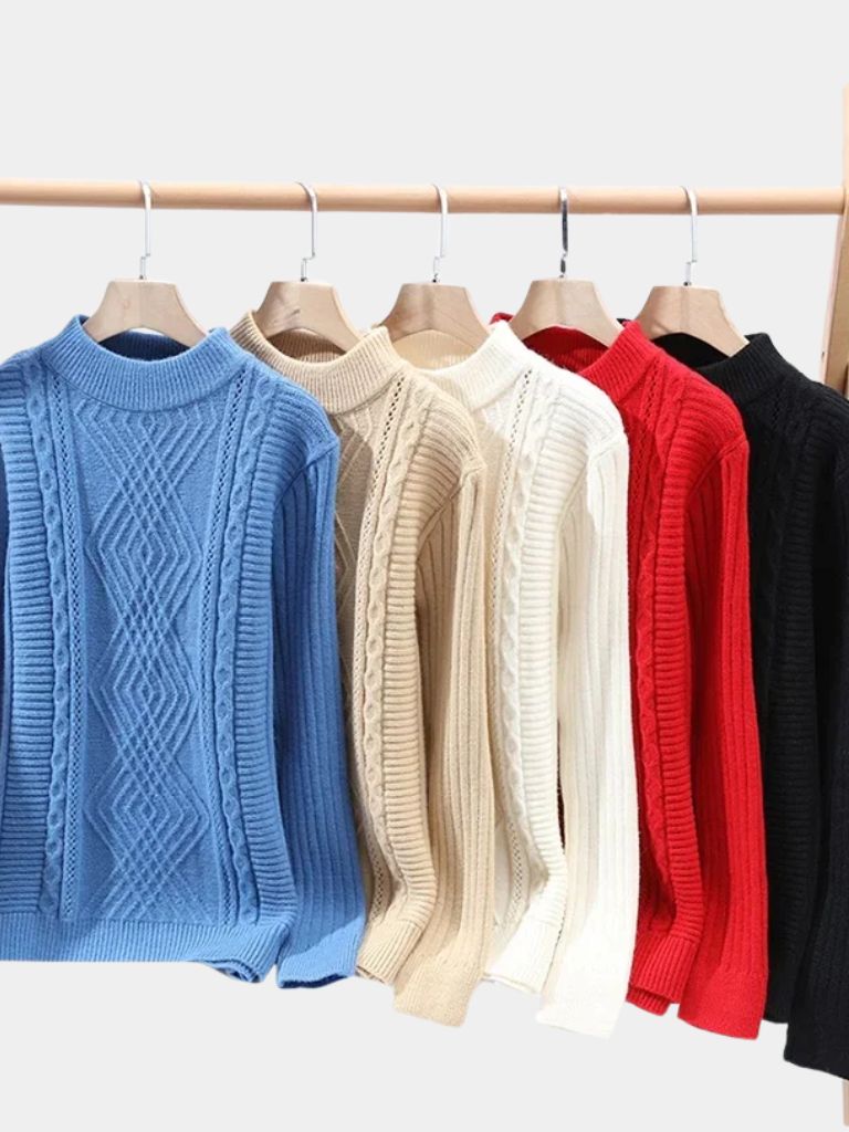 Minimalist Textured Sweater - North & Row