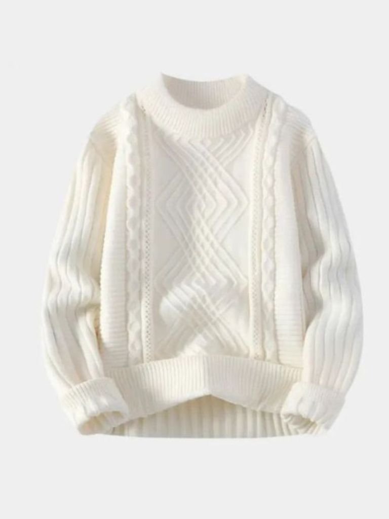 Minimalist Textured Sweater - North & Row