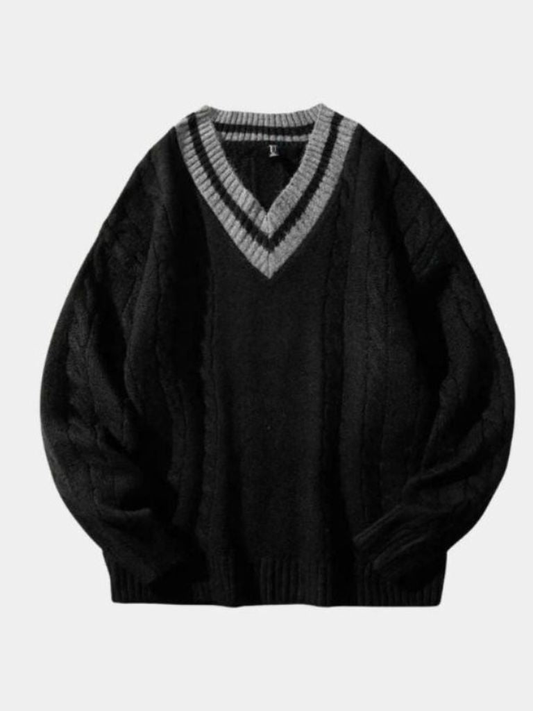 Minimalist V-Neck Sweater - North & Row