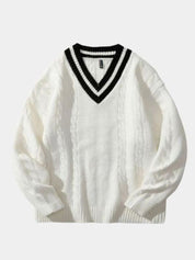 Minimalist V-Neck Sweater - North & Row