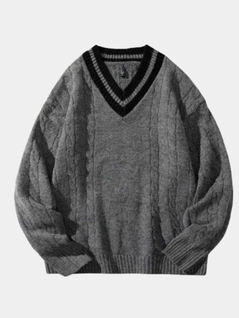 Minimalist V-Neck Sweater - North & Row