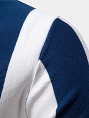 Navy Stripe Polo - North & Row