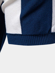 Navy Stripe Polo - North & Row