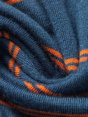 Navy Sunset Striped Polo - North & Row