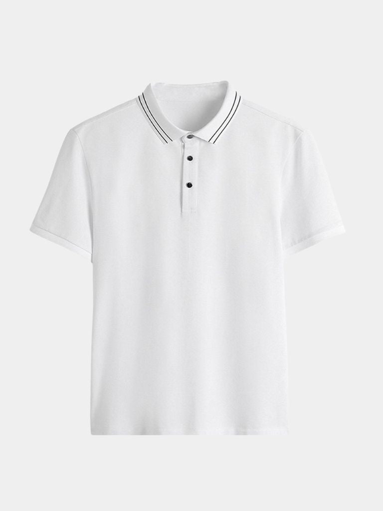 Obsidian Trim Polo – North & Row