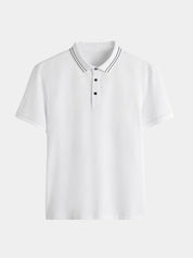 Obsidian Trim Polo – North & Row