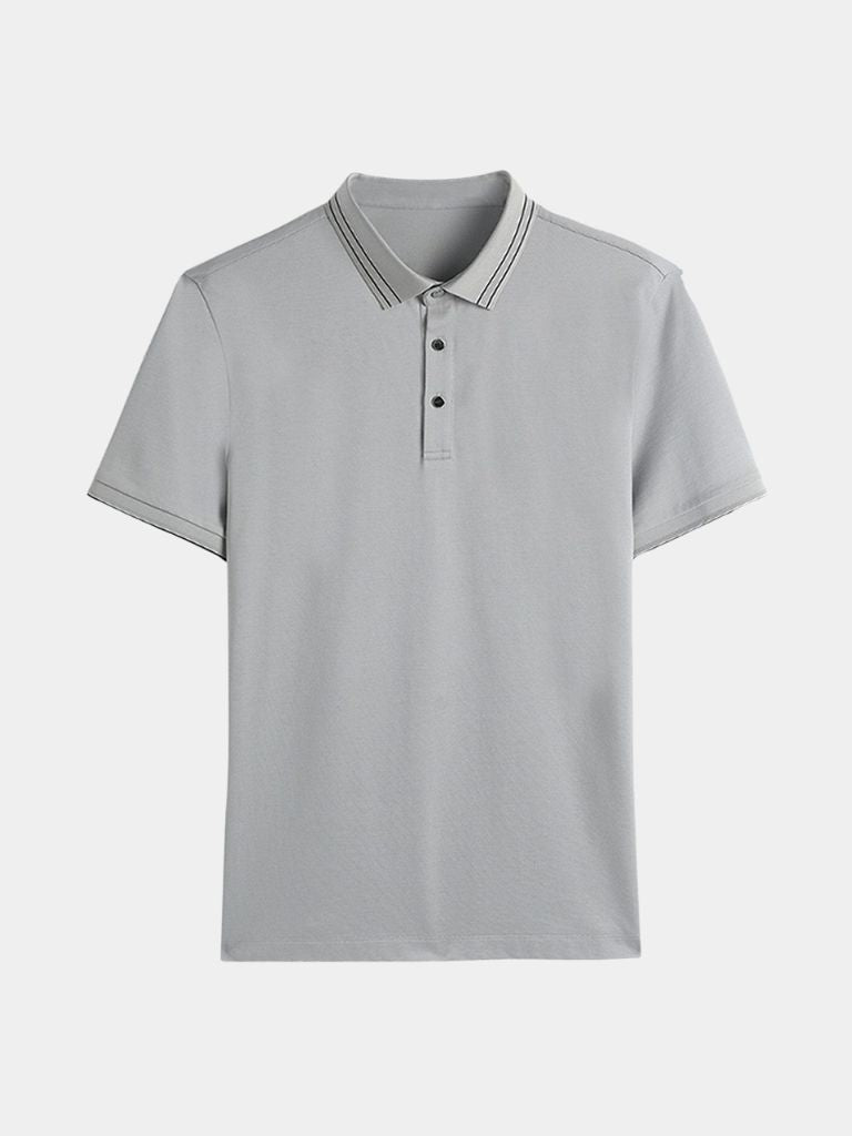 Obsidian Trim Polo – North & Row