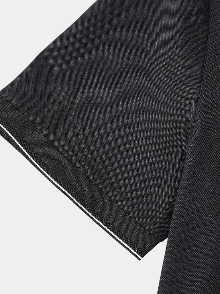 Obsidian Trim Polo – North & Row