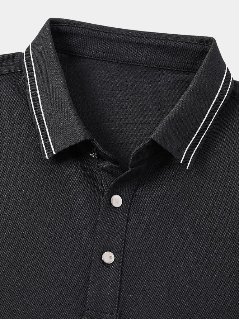 Obsidian Trim Polo – North & Row
